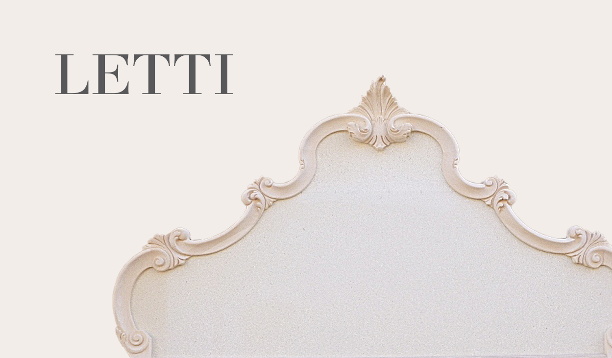 Arredamenti classici su misura Letti classici e in stile in legno massello