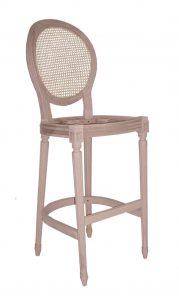 Arredamento Classico in Stile mobili artigianali sgabello legno paglia di vienna