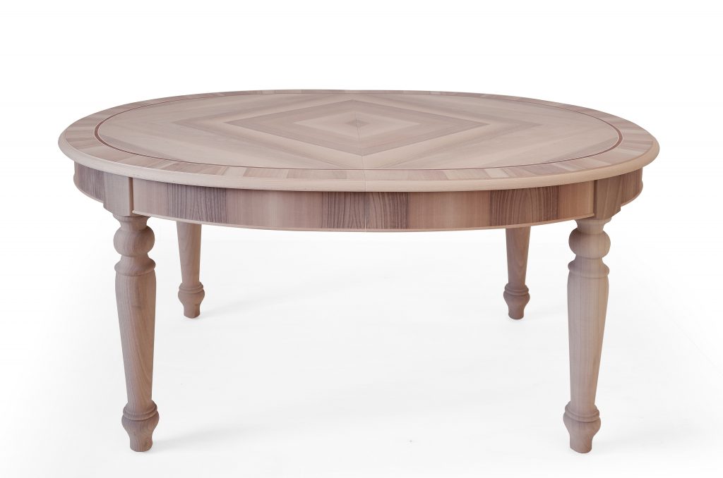 Arredamento Classico in Stile mobili artigianali tavolo allungabile legno