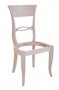 Arredamento Classico in Stile mobili artigianali sedia legno fusto grezzo