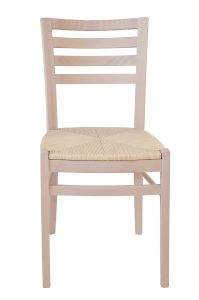 Arredamento Classico in Stile mobili artigianali sedia legno paglia fusto grezzo