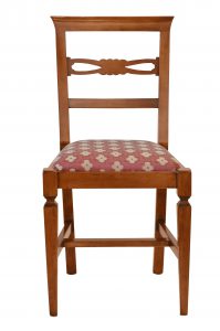 Arredamento Classico in Stile mobili artigianali sedia legno imbottita