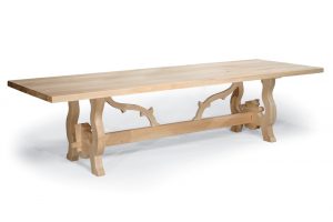 Arredamento Classico in Stile mobili artigianali tavolo legno su misura