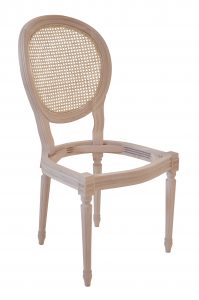 Arredamento Classico in Stile mobili artigianali sedia legno fusto grezzo