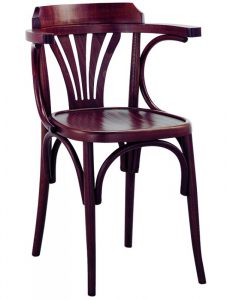 Arredamento Classico in Stile mobili artigianali sedia braccioli legno ristorante