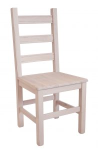 Arredamento Classico in Stile mobili artigianali sedia legno fusto grezzo