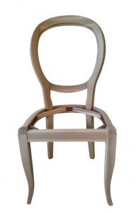 Arredamento Classico in Stile mobili artigianali sedia legno fusto grezzo