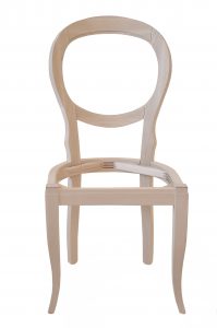 Arredamento Classico in Stile mobili artigianali sedia legno fusto grezzo