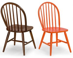 Arredamento Classico in Stile mobili artigianali sedia legno colorata