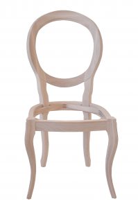 Arredamento Classico in Stile mobili artigianali sedia legno fusto grezzo