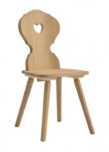 Arredamento Classico in Stile mobili artigianali sedia tirolese legno