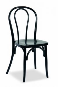 Arredamento Classico in Stile mobili artigianali sedia thonet legno nero impilabile