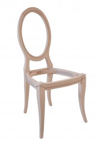 Arredamento Classico in Stile mobili artigianali sedia legno fusto grezzo